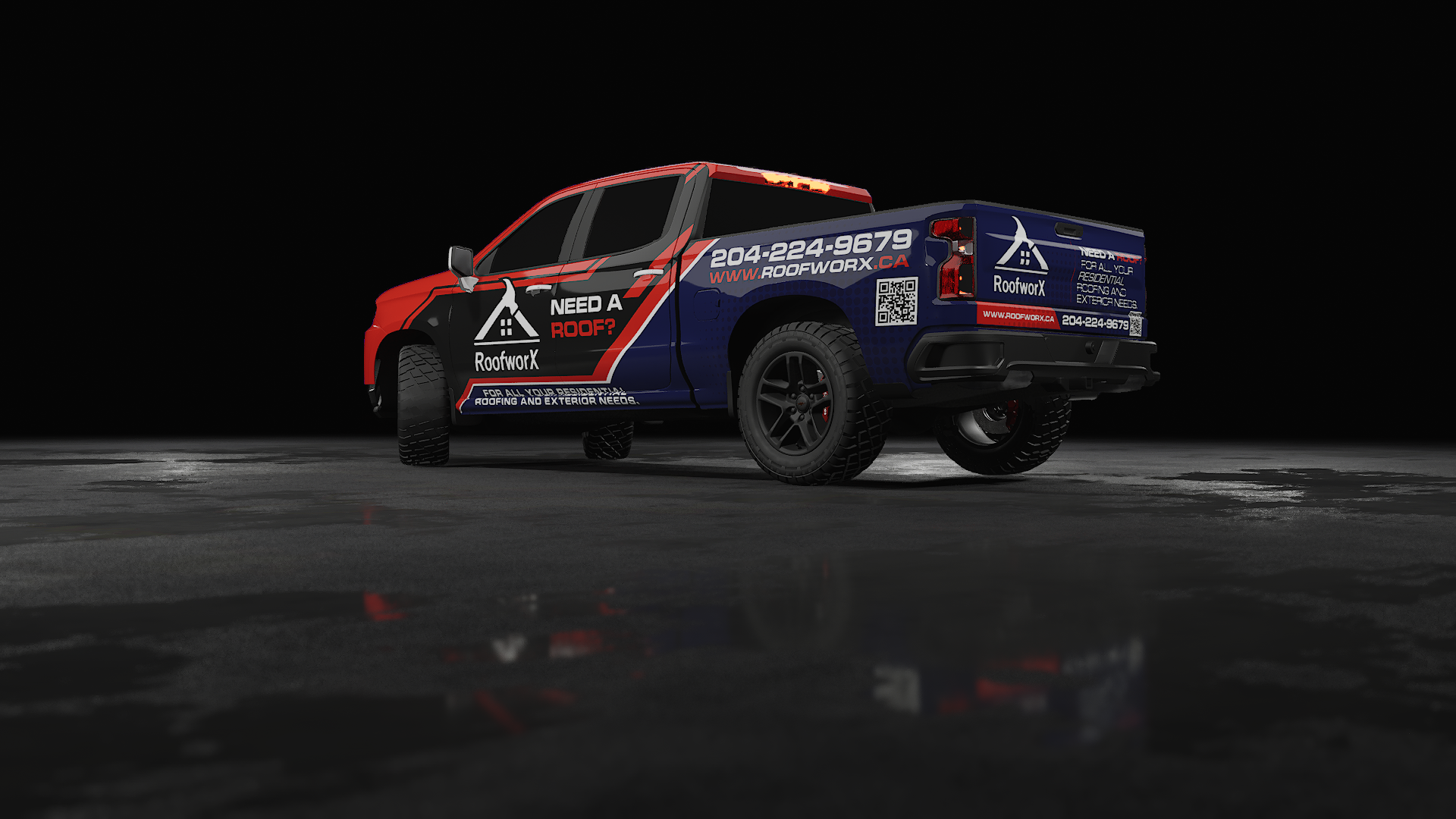 RoofwroX I Truck Wrap creative wrap truck wrap