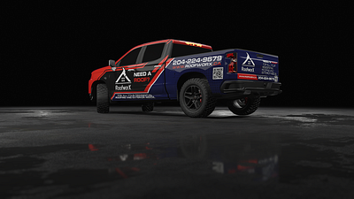 RoofwroX I Truck Wrap creative wrap truck wrap