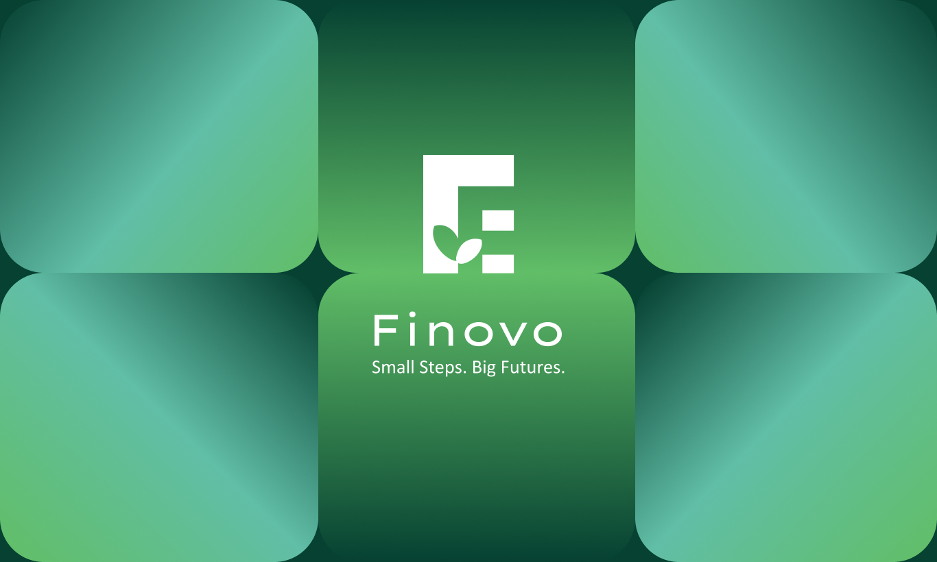 Branding & Mobile App Design - Finovo branding mobile app design
