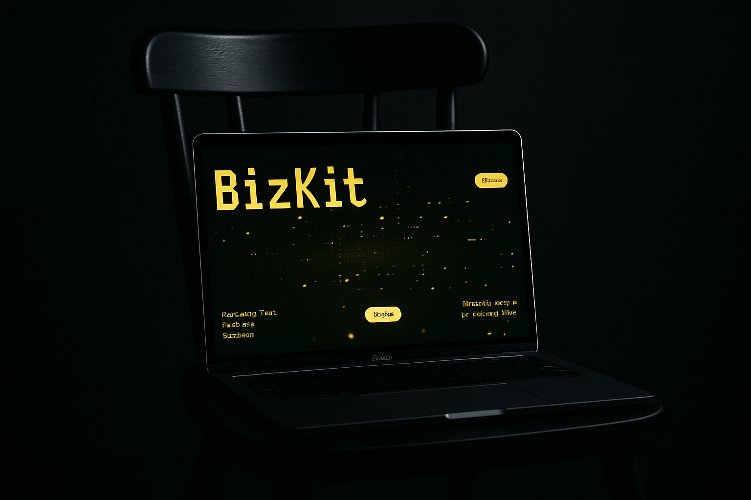 BizKit — Bold SaaS Landing for AI-Driven Business Templates ai animation bold framer interace landing page motion saas ui uiux web webdesign