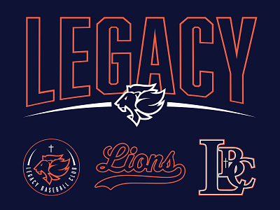 Legacy Baseball Club: Rebrand baseball branding design graphic design hamburg solutions illustration logo uniform vector