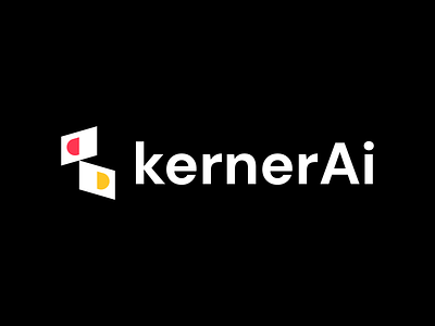 Kerner AI – Brand Identity Design ai brand branding design graphic design illustration kerner logo logo design minimal modern ui