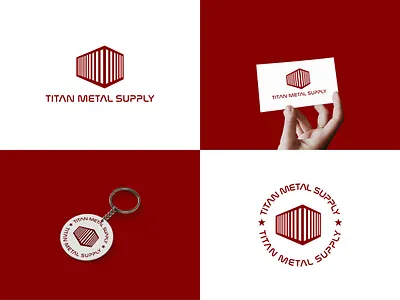 Logo Design- Titan Metal Supply brandidentity branding brandstyleguide graphic design logo logodesign metalcompany metalsupplylogo minimallogo modernlogo supplycompanylogo titanlogo