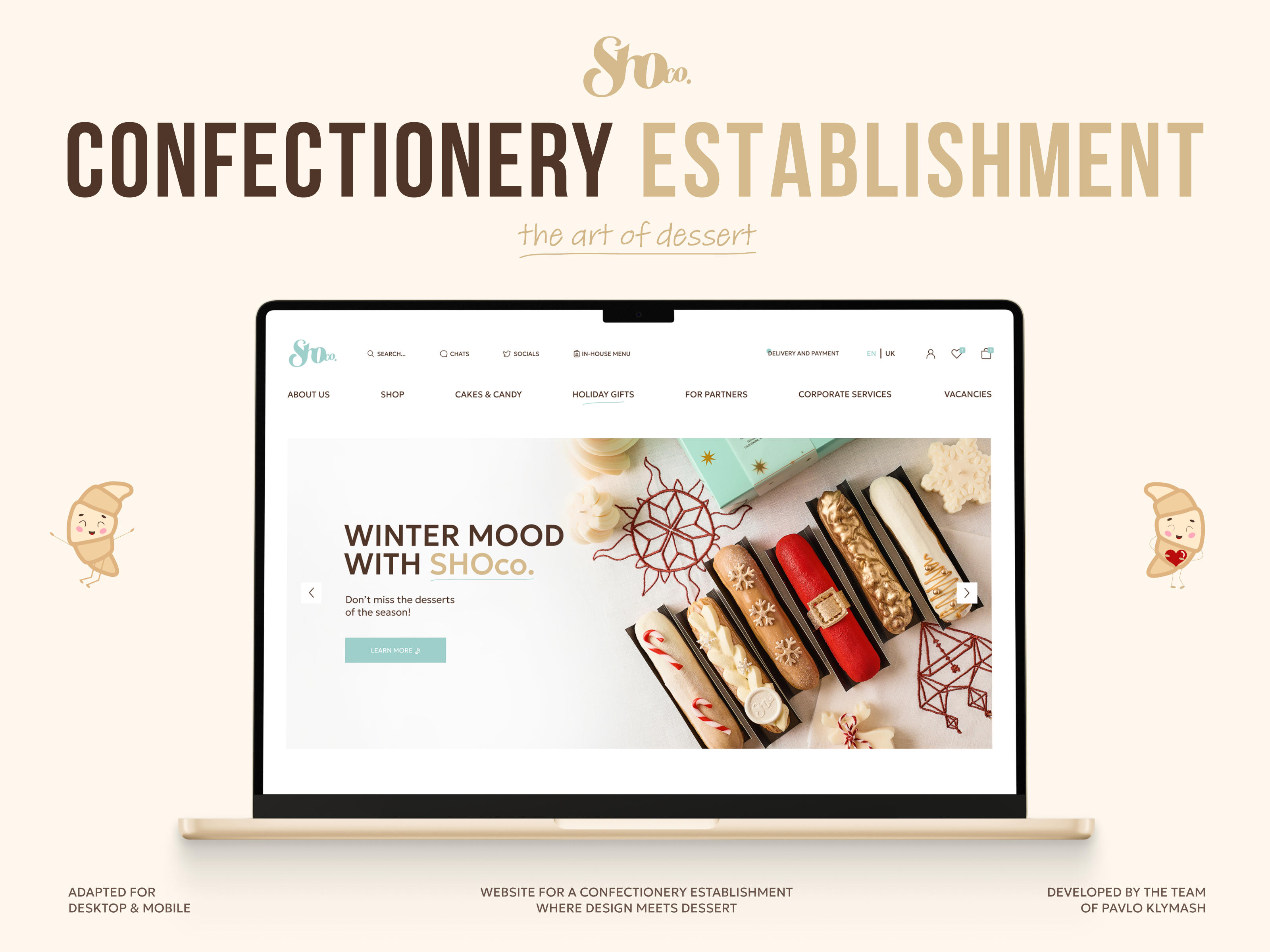 Example of Online Store Development (Shopify Theme)