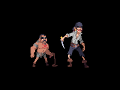 Rover Elbow Crew | Enemies Design design game gamedev illustration pixel pixelart retro