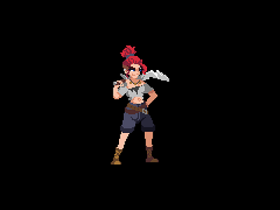 Roho | Main Character Design design game gamedev illustration pixel pixelart retro