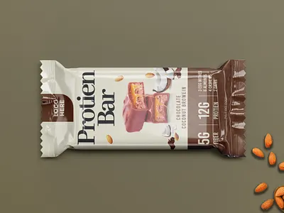 Protien Bar Packaging That Turns Heads & Wins Hearts. barpackaging chocolatecoconut cleandesign conceptdesign designinspiration dribbbledesign foodbranding graphic design graphicdesign healthysnacks labeldesign logo minimaldesign modernpackaging nutritiondesign packagingdesign productshowcase proteinbar typographydesign visualidentity