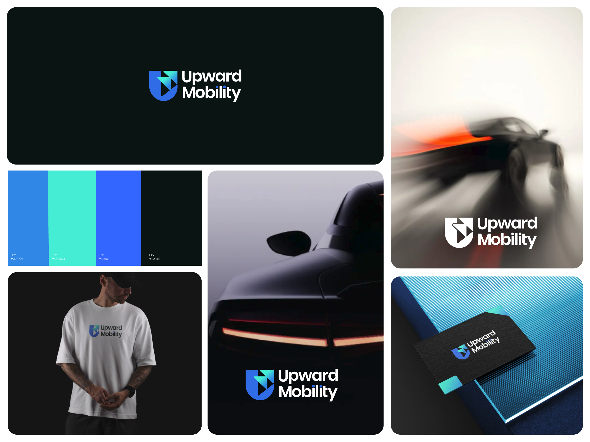 Upward Mobility Logo Design adobe photoshop branding design graphic design landing page logo web design