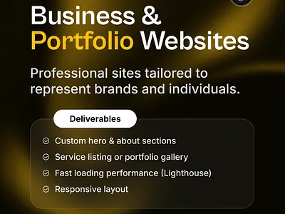 Web Development businesswebsite cms customdev ecommerce landingpages onlinestore personalbranding portfolio shopui solutions webapp wordpress