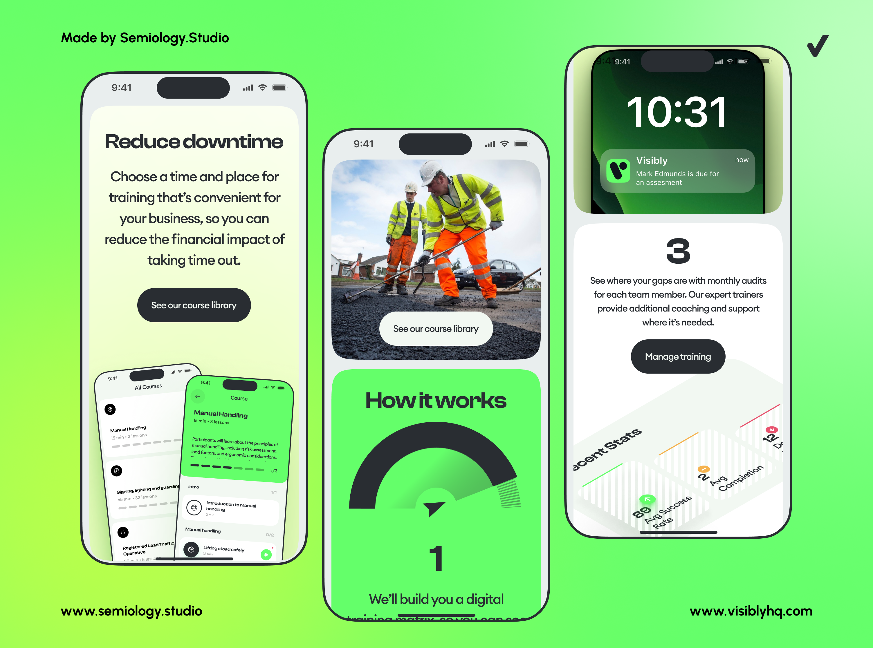Example of Web Design & Development