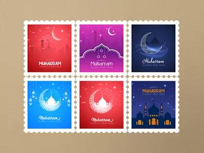 Muharram Social Media Post. Islamic New Year and Ashura ashura eid al adha islamic islamic new year mubarak muharram