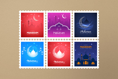 Muharram Social Media Post. Islamic New Year and Ashura ashura eid al adha islamic islamic new year mubarak muharram