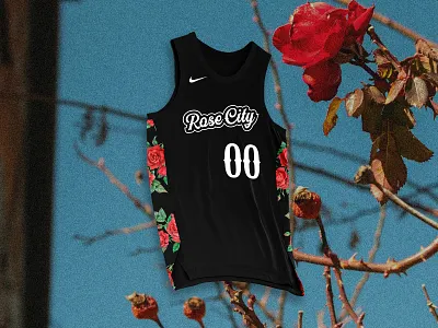 Rose City I apparel basketball brand branding design logo logo design nike oregon portland rebrand sport sports type typography uniform