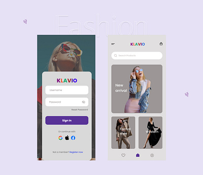 Clothing E-commerce App branding clothes ecommerce app fashionapp figma graphic design illustration mobile app photoshop shopping app ui uiux ux