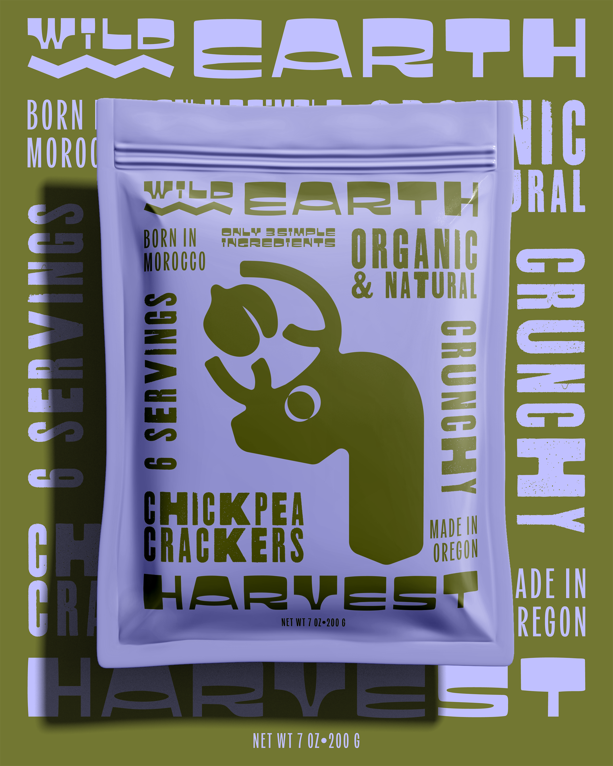 WILD EARTH HARVEST PACKAGING brand identity brand identity design branding food food brand identity food packaging healthy foods illustration logo logo design natural packaging organic branding organic packaging packaging snack snack brand identity