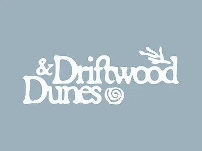 DRIFTWOOD & DUNES LOGO branding coastal elegant elegant logo graphic design high end logo logo logo design luxury luxury design luxury logo organic logo refined logo sustainable timeless timeless logo