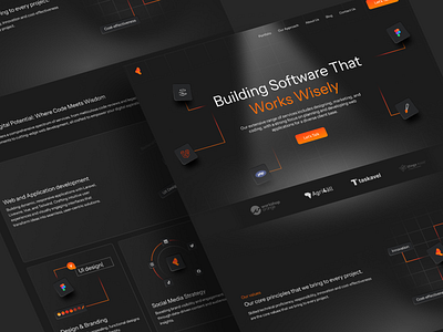 Coding Wisely: Web design Concept ui ux