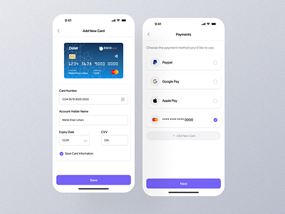 Add payment method Mobile App Ui add payment app graphic design mobile payment app payment dashboard payment design payment details payment experience payment interface payment mobile payment option payment page payment screen payment setting payment ui payment view payment widget screen ui