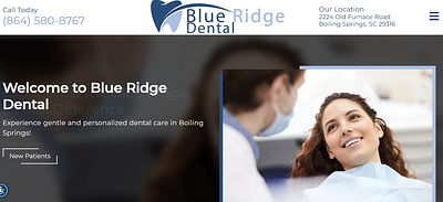Dental Web Design dental office website builder