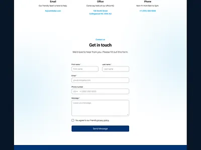 Contact Us Page branding contact page contact us page creative webdesign daily webdesign design figma figmawebsite freelancer webdesign freelancing landing page ui uiux website inspiration