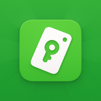 Omyki – All Your Keys in One App 🔐📱 3d app branding card clean design icon illustration interface keys logo mobile remote ui ux