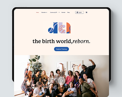 DTI branding design figma ui user experience userinterface webdesign