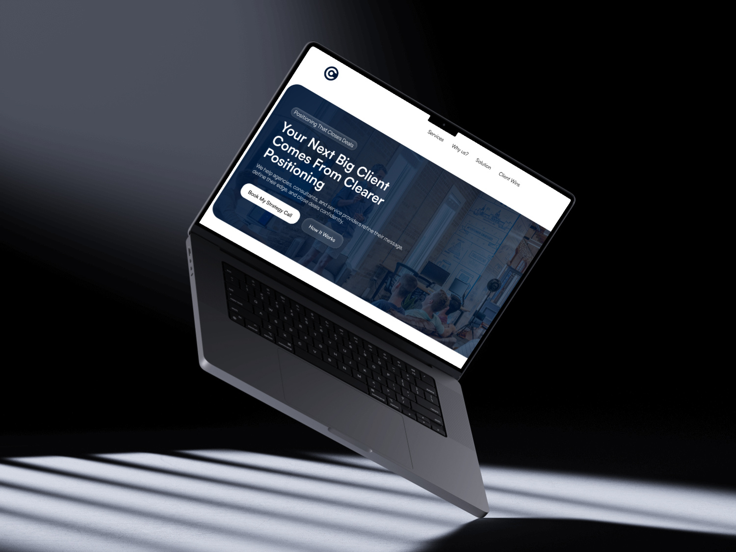Example of Conversion Focused Landing Page