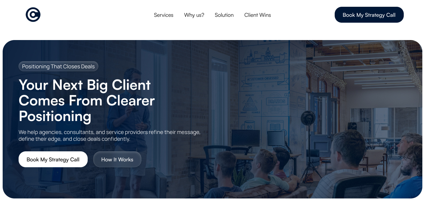 Example of Multi Page Website Design