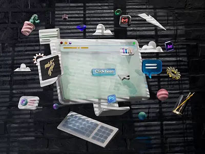 CTRL+Create animation cinema4d graphic design illustration illustrator motion graphics