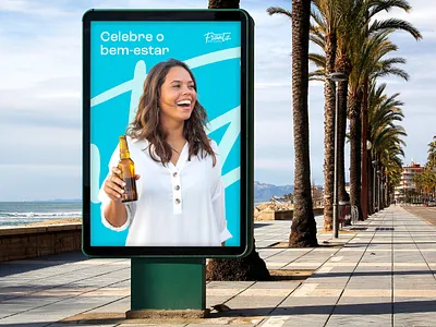 Adega Frantz Billboard beer billboard brand branding design drinks graphic design identity illustration logo shop tropical vector wine