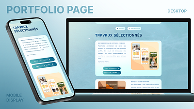 UX / UI Designer Portfolio, blue tones, rounded, minimalistic branding design designer graphic design illustration logo mobile portfolio ui ux web