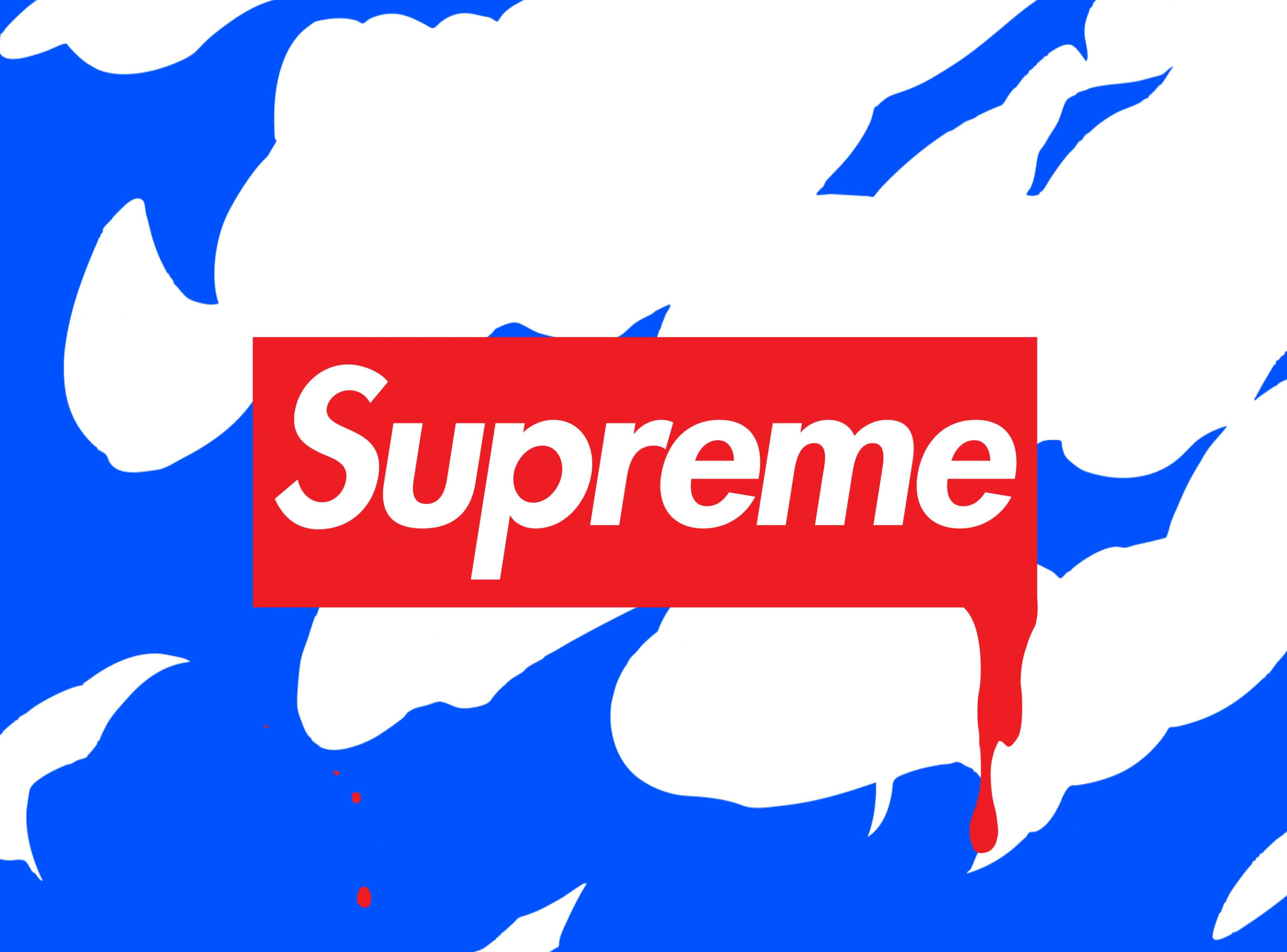 Supreme animation branding design graffiti logo logotype motion graphics red skate street style supreme type