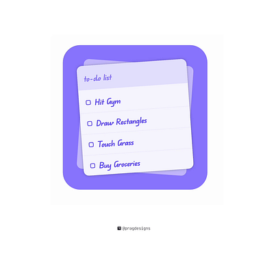To-do list widget (Rive) graphic design motion graphics rive ui design