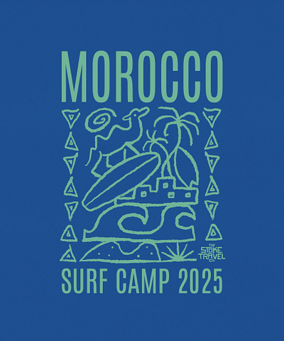 Morocco Surf Camp camel