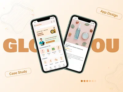 E-Commerce App with Smart Dermatologist Support app app design design doctor e commerce app skin care app ui ux