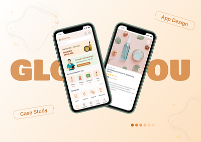E-Commerce App with Smart Dermatologist Support app app design design doctor e commerce app skin care app ui ux