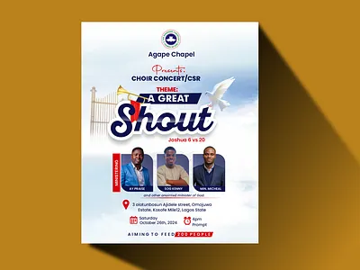 Church Flyer Design graphic design