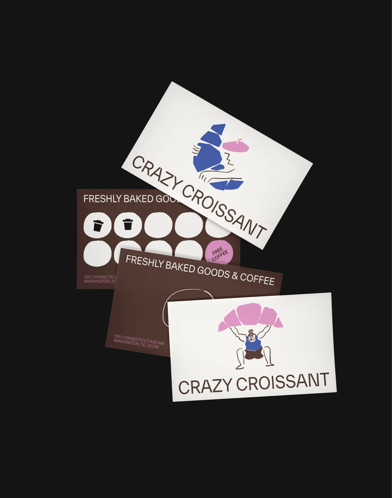 Crazy Croissant logo