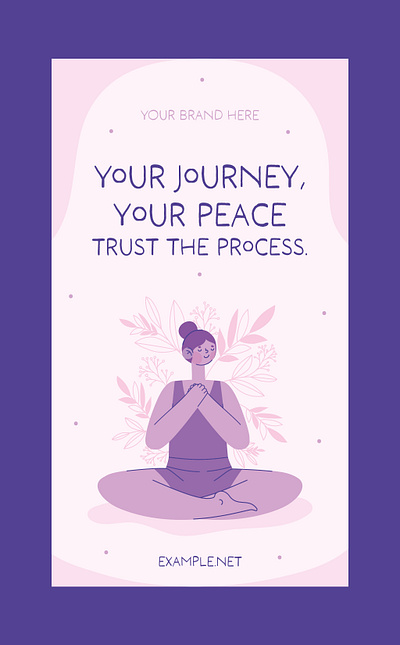 Self-Paced Growth Motivation Storie iillustration vector