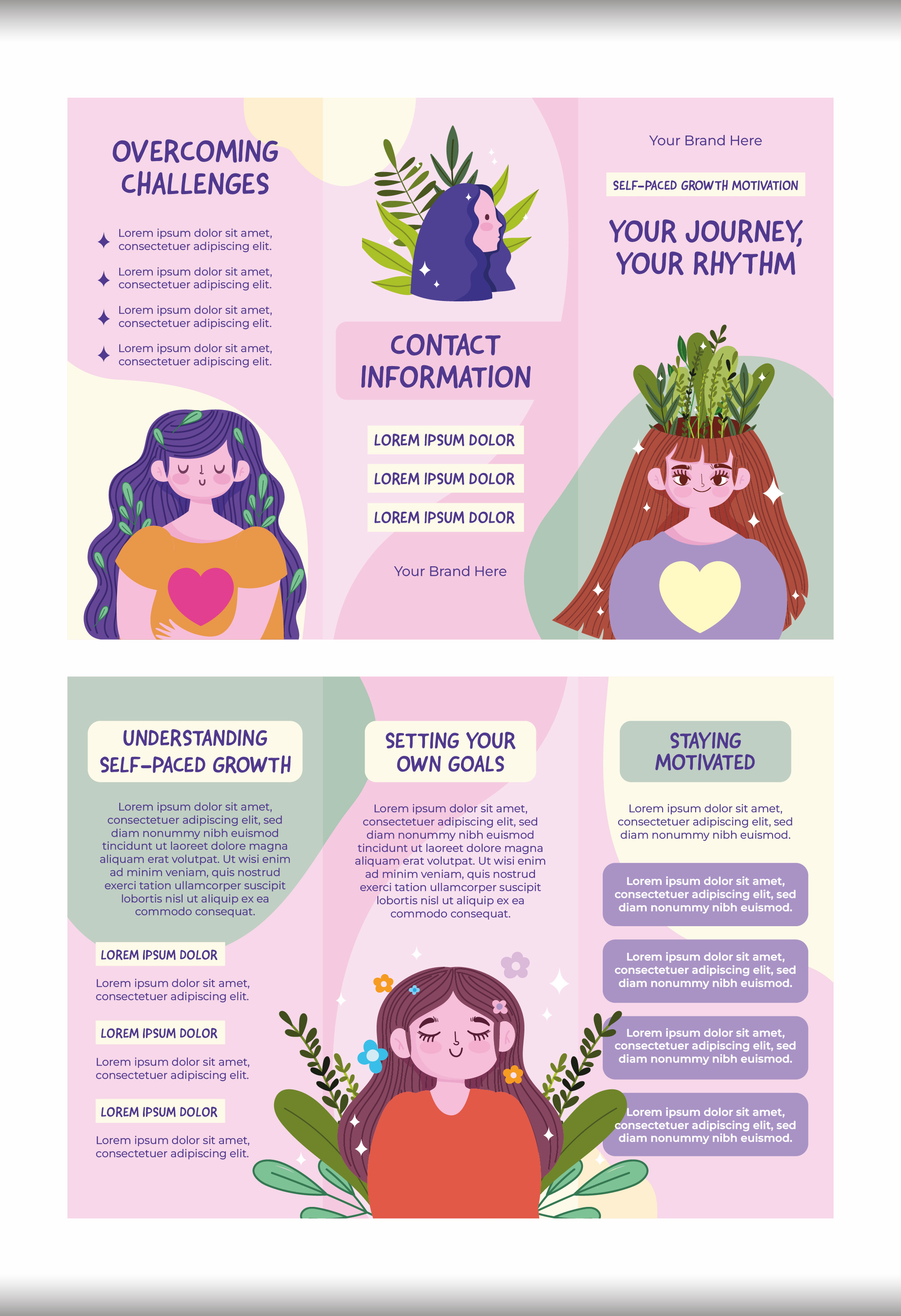 Self-Paced Growth Motivation Brochure