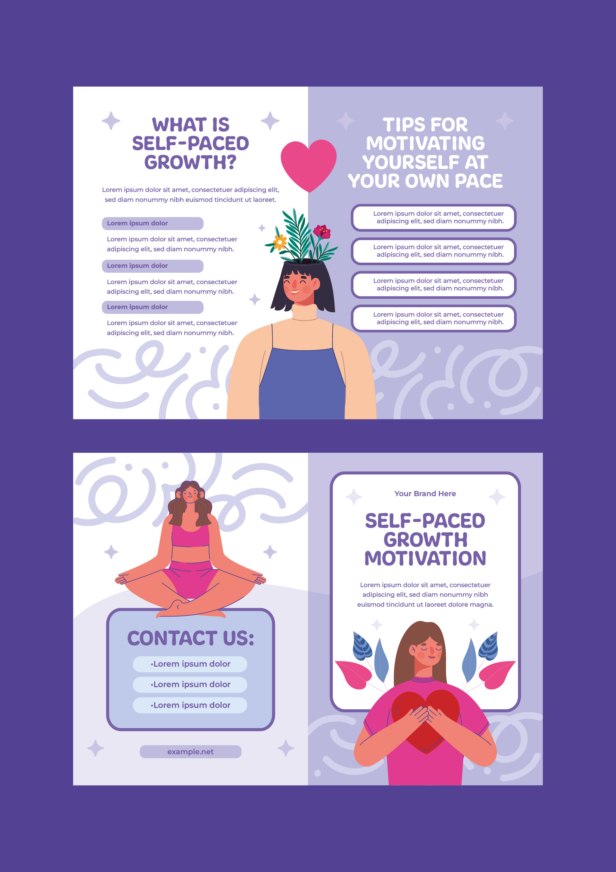 Self-Paced Growth Motivation Brochure