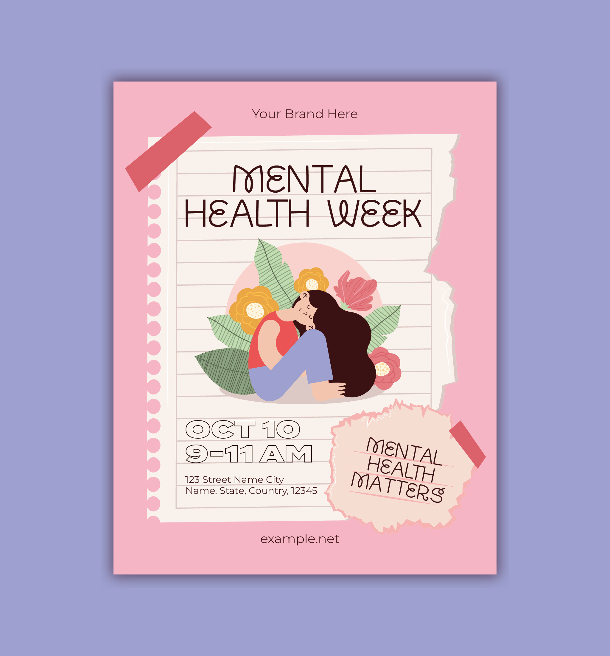 Mental Health Week Poster