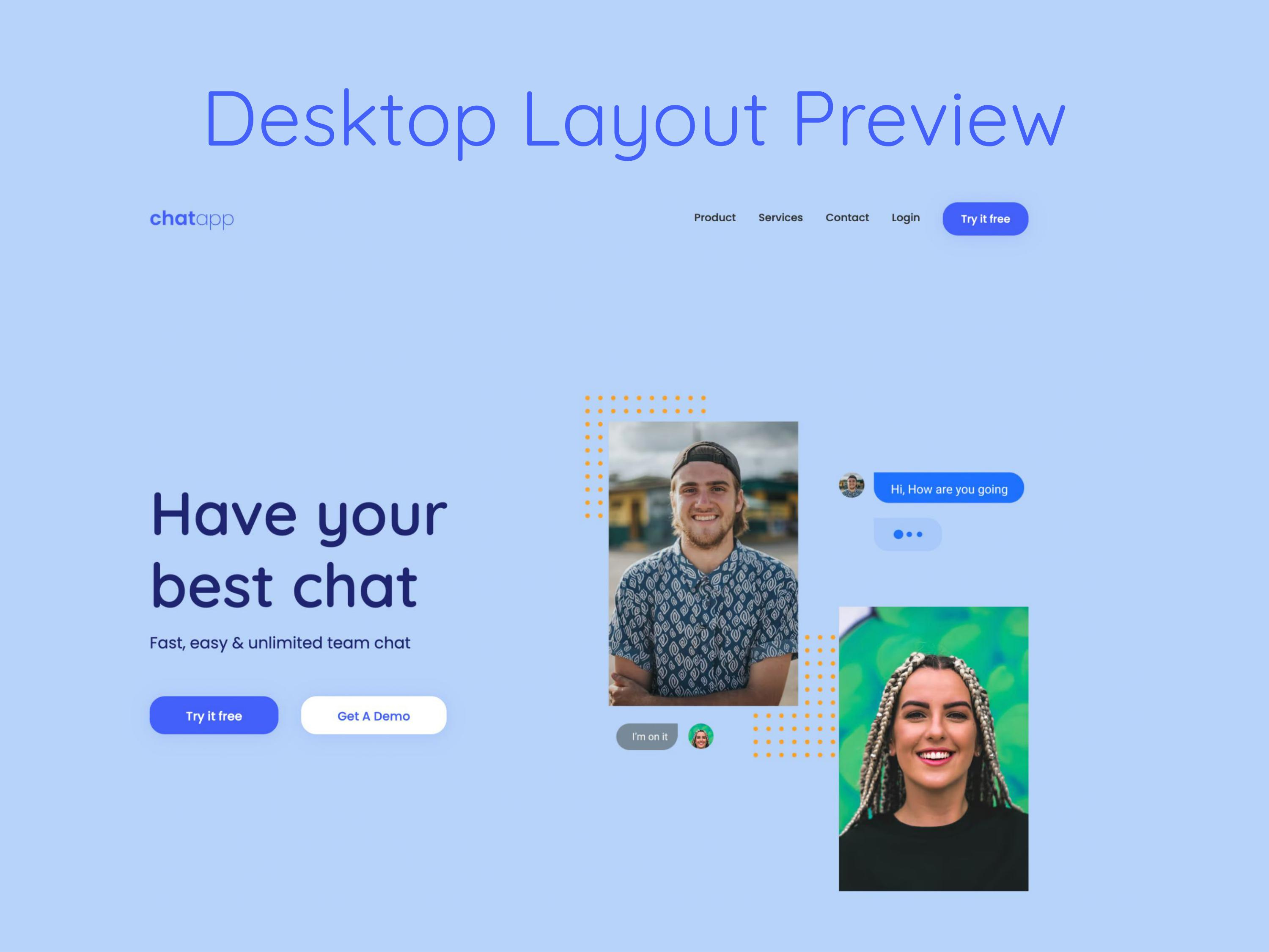 Example of "Responsive Web & Mobile UI Design"