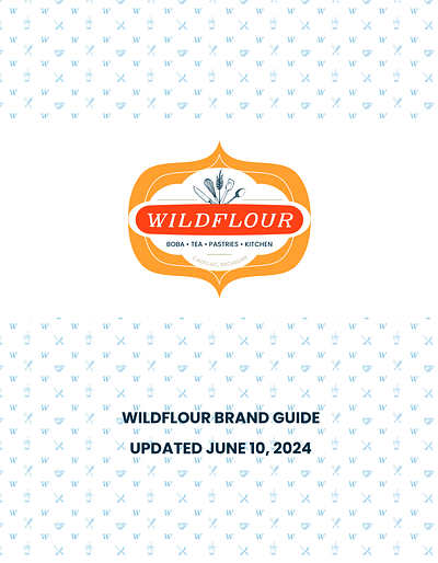 Wildflour Brand Identity branding graphic design icons identity design logo restaurant