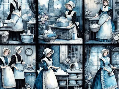 Victorian Era Maids victoria era maids