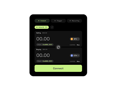 Swap Concept - Web3 branding crypto cryptocurrencies graphic design tech ui ux web3