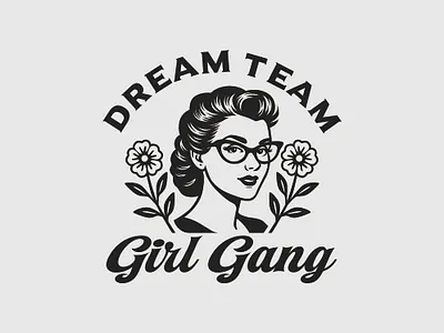 Gril Gang app art branding design graphic design illustration logo vector