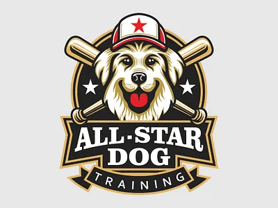 All Star Dog app art branding design graphic design illustration logo vector