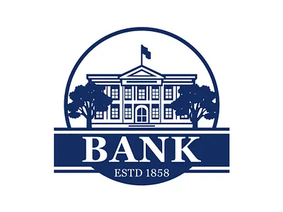 BANK VINTAGE app art branding design graphic design illustration logo vector