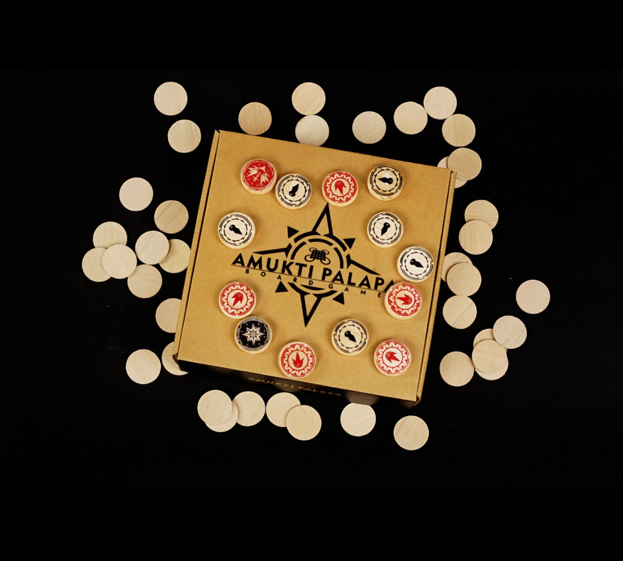 Board Game Amukti Palapa boardgame cultural transformation game design strategy game